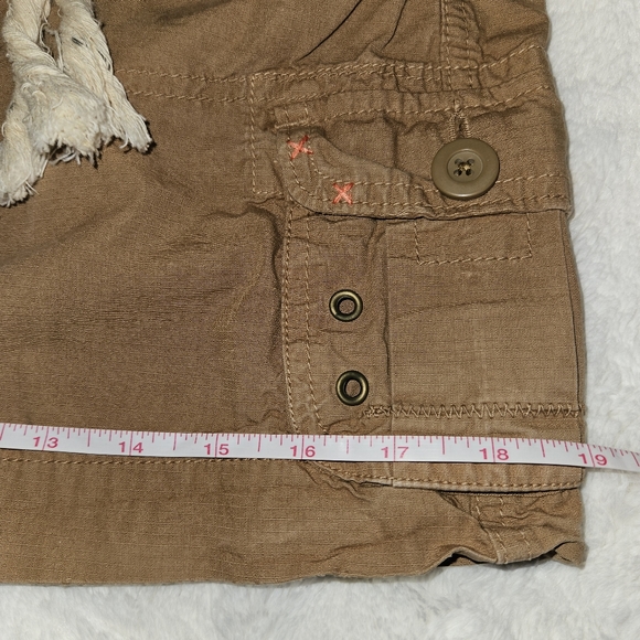 NWT! Y2k Mini Skirt Cargo Old Navy Ultra Low Waist Khaki Rope Belt 2000s NEW - Picture 14 of 16